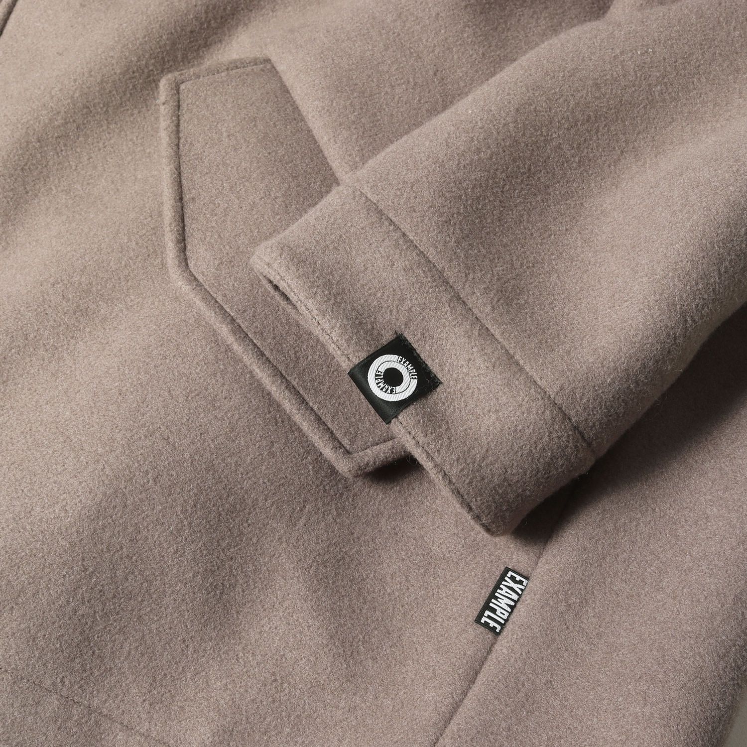 美品】EXAMPLE エグザンプル コート チャコールグレー サイズ:M | 23AW