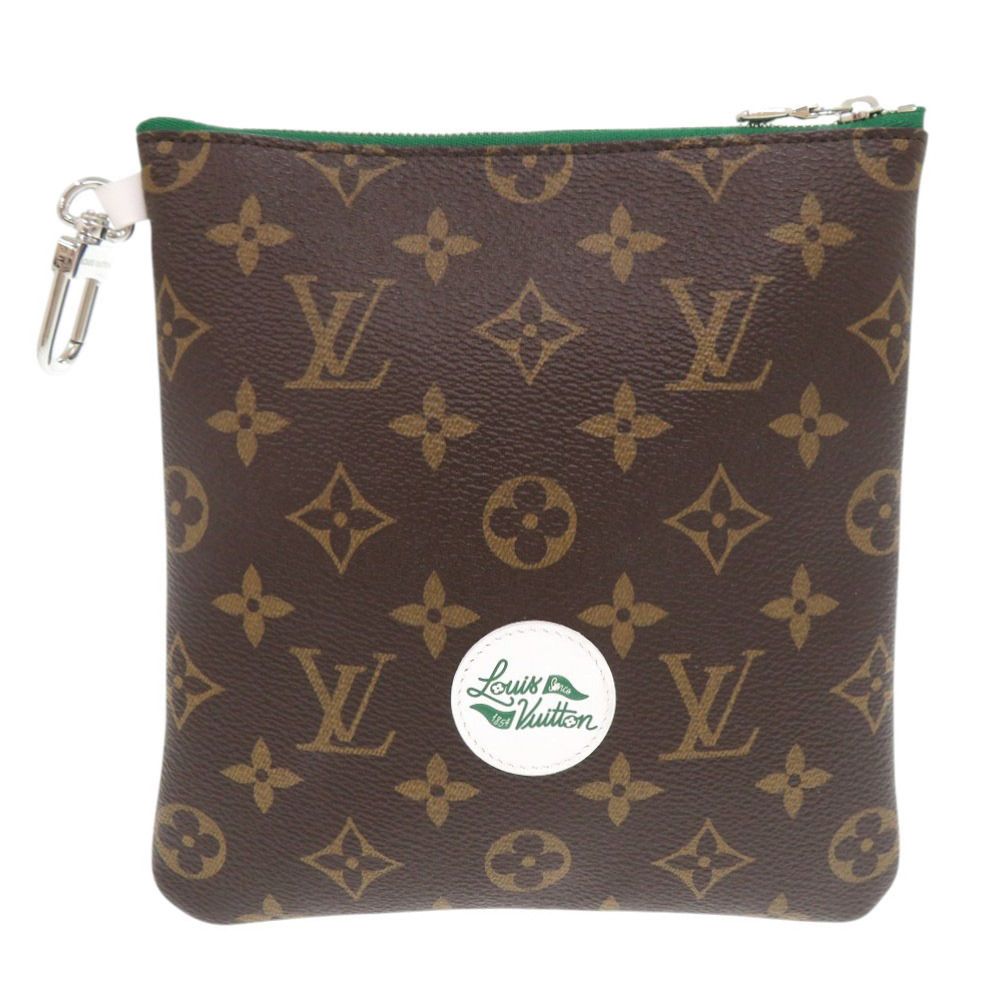 ルイ ヴィトン ゴルフ アクセサリーポーチ モノグラム GI 1298 ブラウン ポーチ LV 0712 LOUIS VUITTON