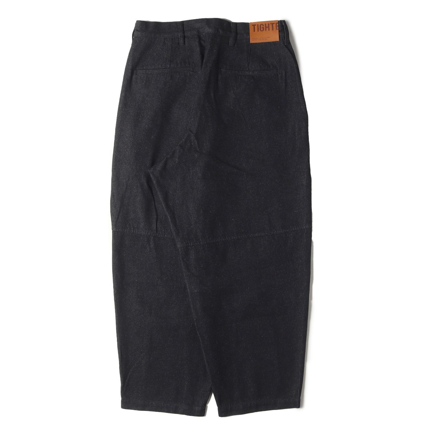 【美品】TIGHTBOOTH タイトブース デニムパンツ 黒 ワイド sizeM 美品】TIGHTBOOTH PRODUCTION タイトブースプロダクション パンツ