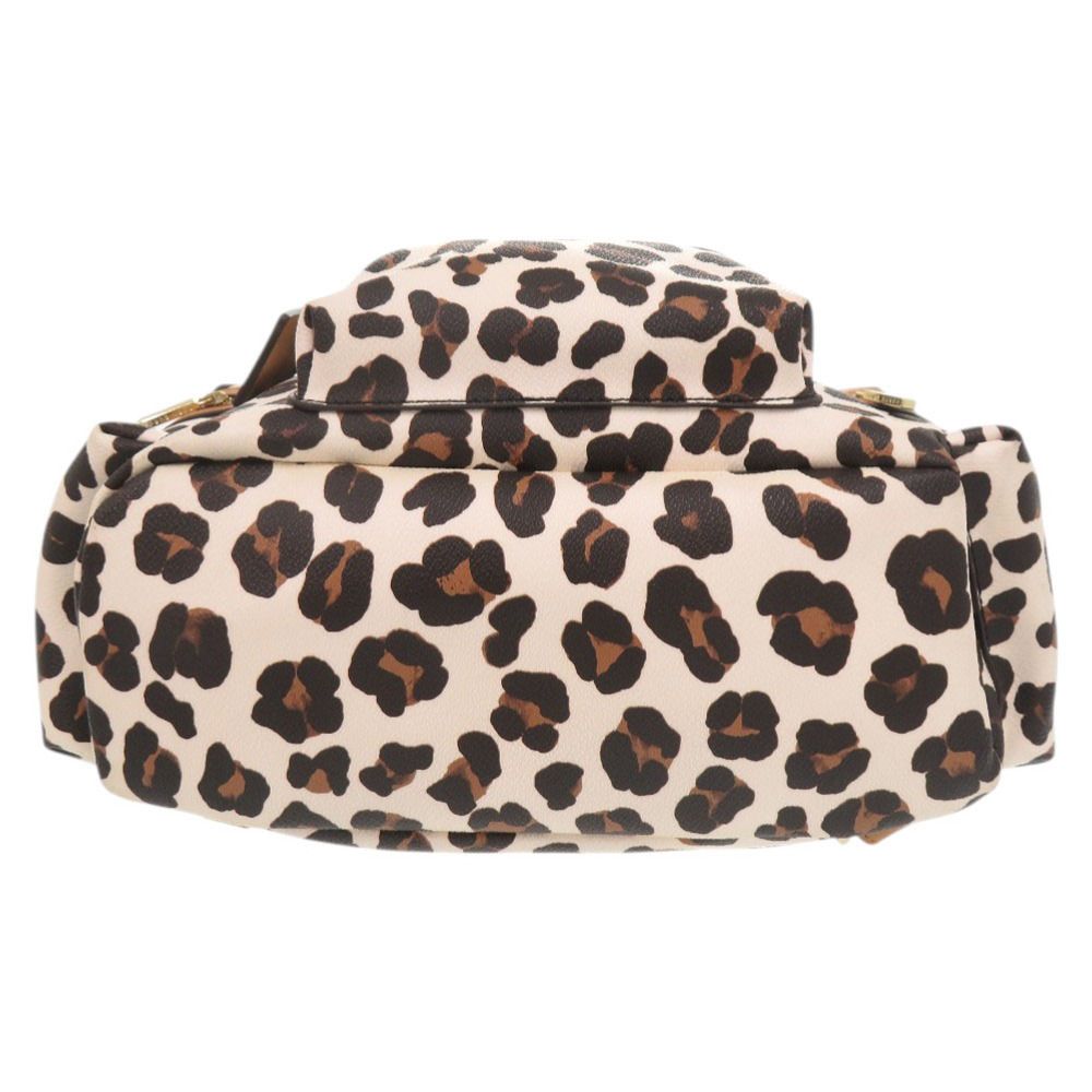 Tory Burch Leopard Print PVC Backpack Multicolor Women display picture 2