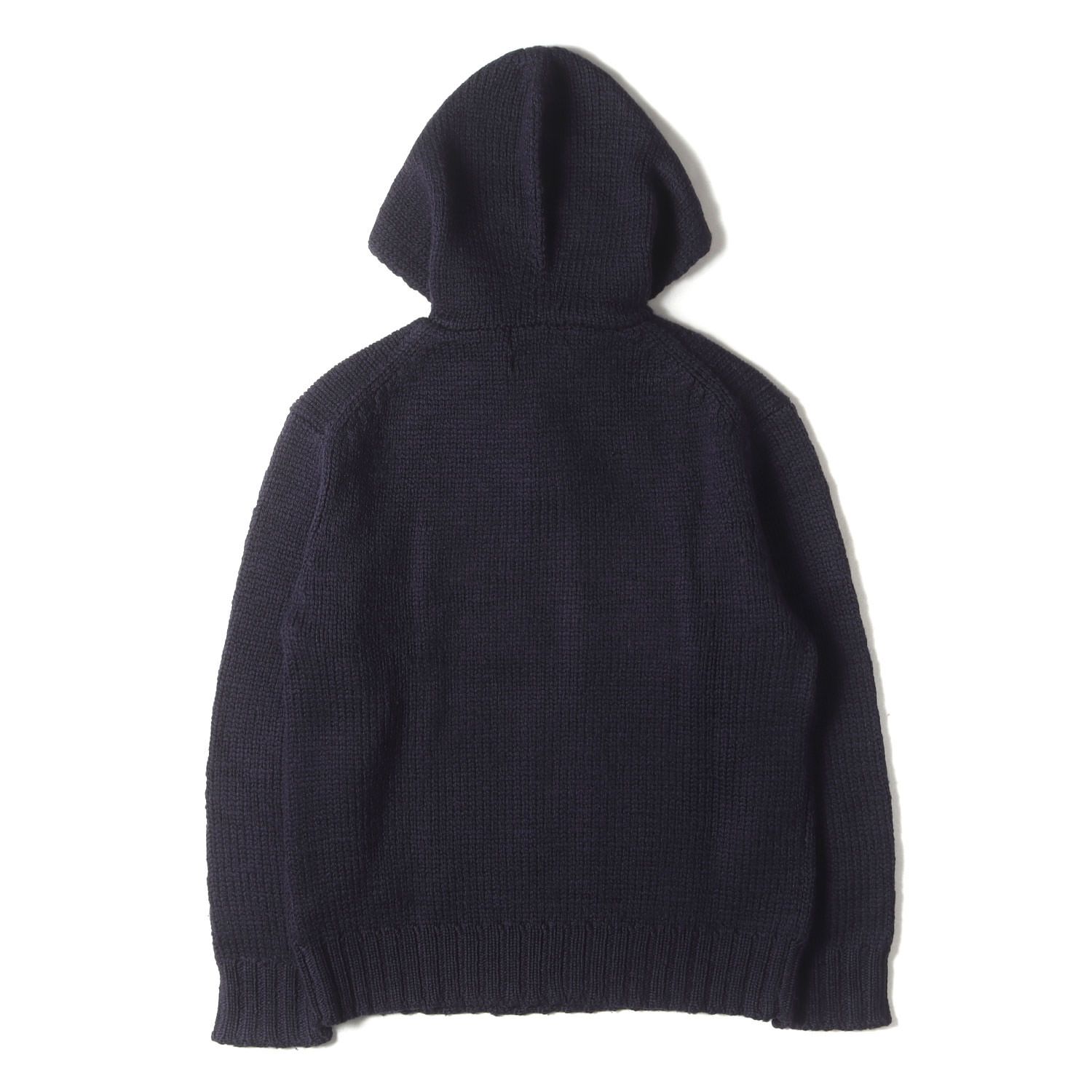 美品】POLO Ralph Lauren ポロ ラルフローレン パーカー ネイビー 紺