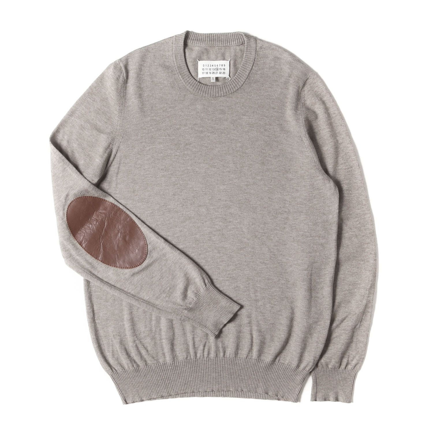 Maison Margiela メゾン マルジェラ ニット ヘザーグレージュ サイズ:M 