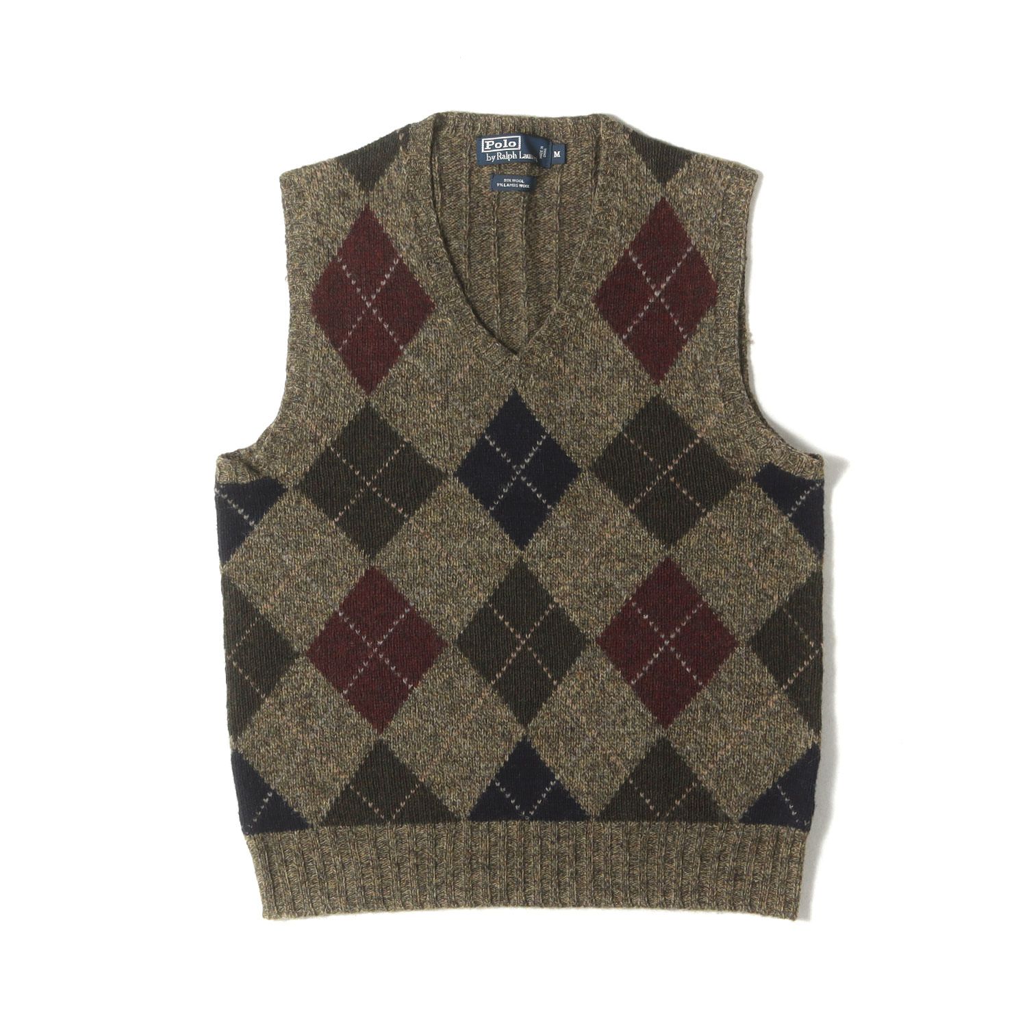 美品】POLO Ralph Lauren ポロ ラルフローレン ベスト オリーブ サイズ