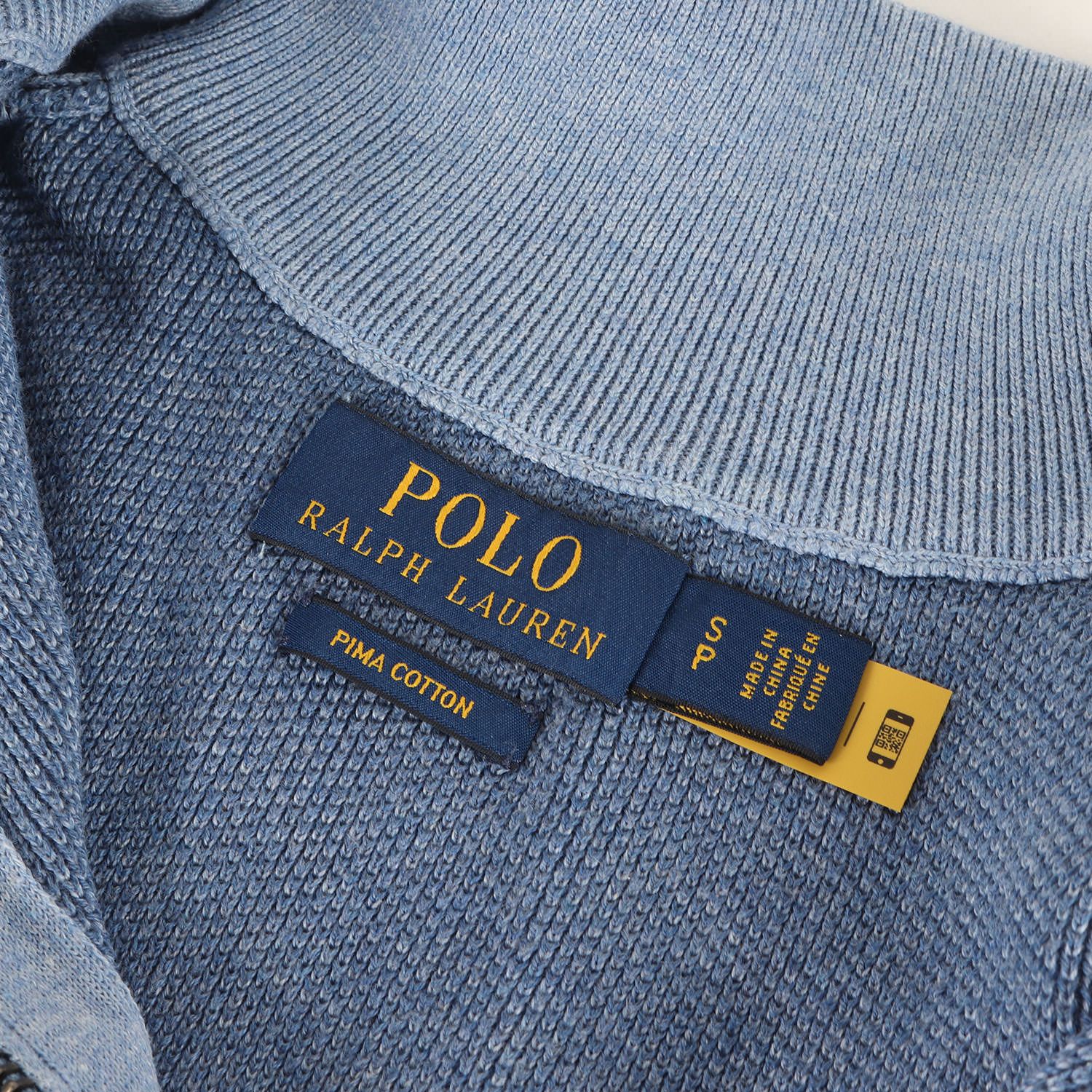 POLO Ralph Lauren ポロ ラルフローレン ニット ライトブルー サイズ:S