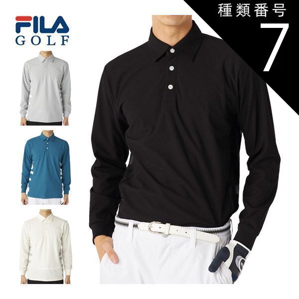 FR2GOLF 長袖ポロシャツ ゴルフ ブラック L サイズ：M/L LOCAL GOLF ローカルゴルフ 長袖ポロシャツ ブラック系