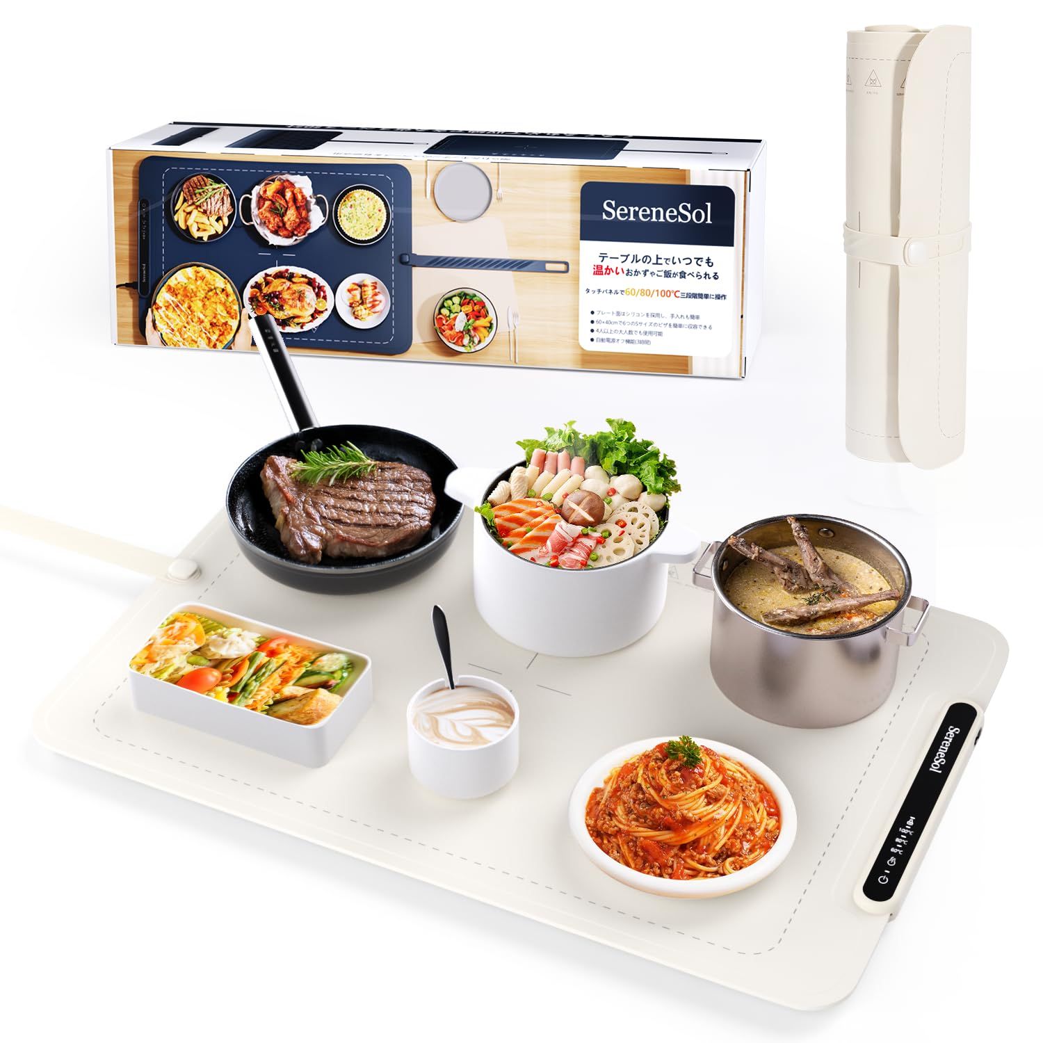 料理 保温プレート 料理保温プレート フードウォーマープレート 薄型 3 
