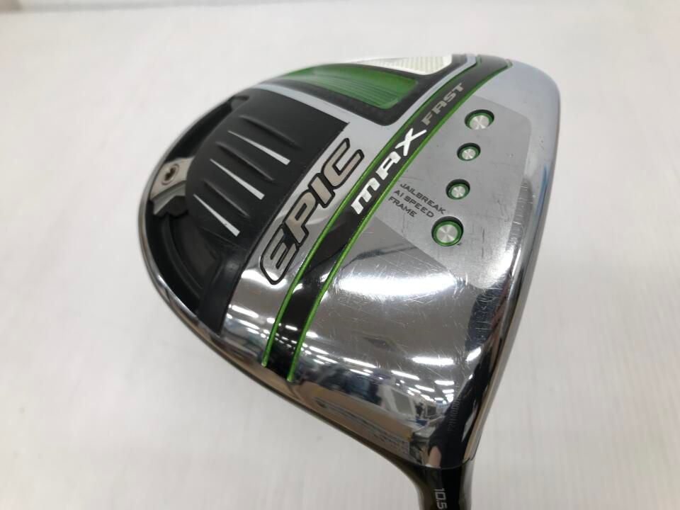 キャロウェイ EPIC MAX FAST 10.5度 Speeder EVOLUTION for Callaway SRフレックス ドライバー 最短