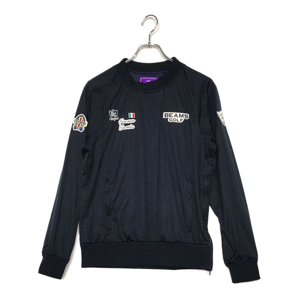 メンズ ビームスゴルフ BEAMSGOLF ブルゾン S 紺 ネイビー タラッティ ZAMZA プラクティス