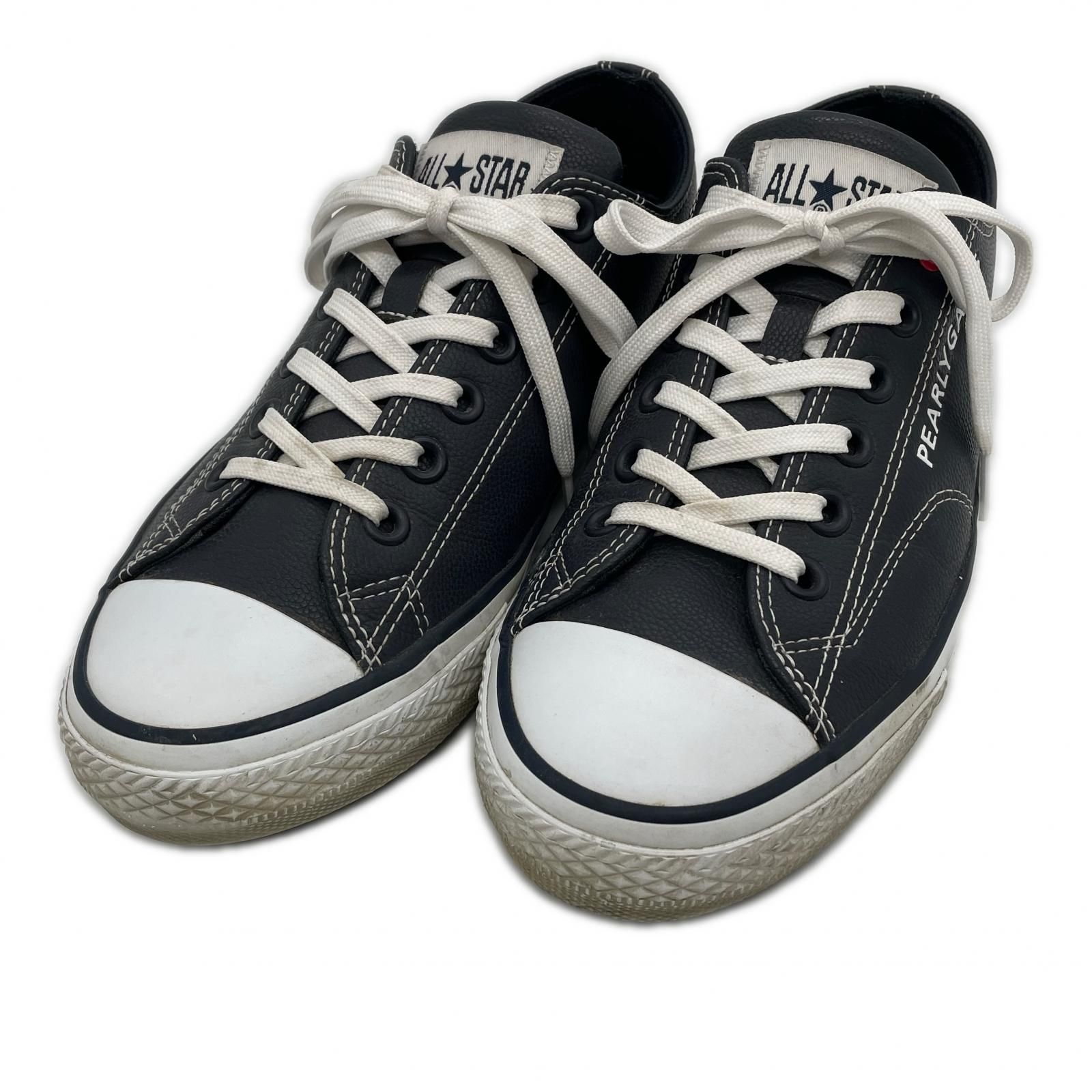 中古 パーリーゲイツ PEARLY GATES ゴルフシューズ 25cm ダーク