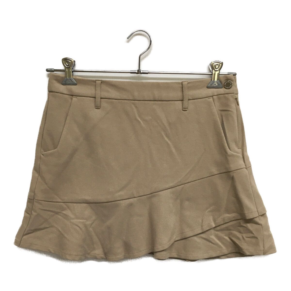 中古 レディース デサントゴルフ DESCENTE GOLF スカート L ベージュ