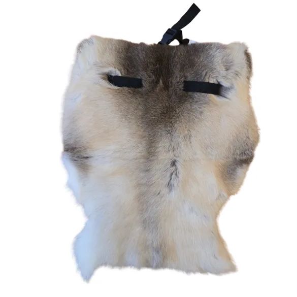 訳アリ トナカイ毛皮 シートパッドビッグサイズ 天然 敷物 座布団 ブランケット ラグ トナカイの毛皮 ムートン