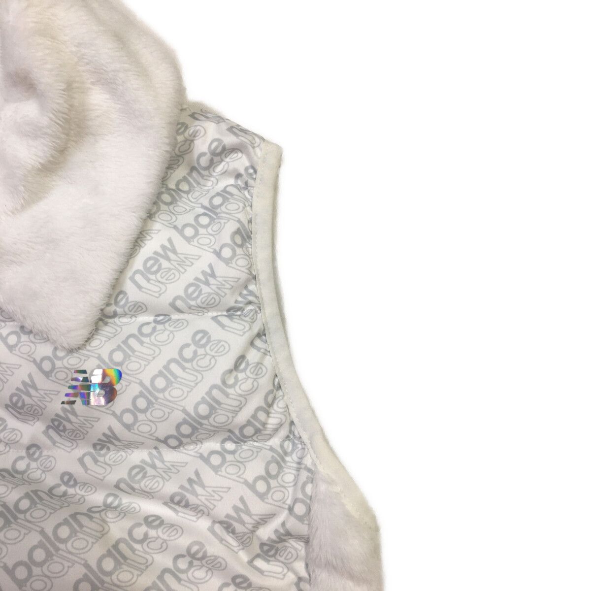 New Balance golf(ニューバランスゴルフ)中綿ベスト　ロゴ総柄 中古 レディース ニューバランスゴルフ New Balance golf ベスト 1(M