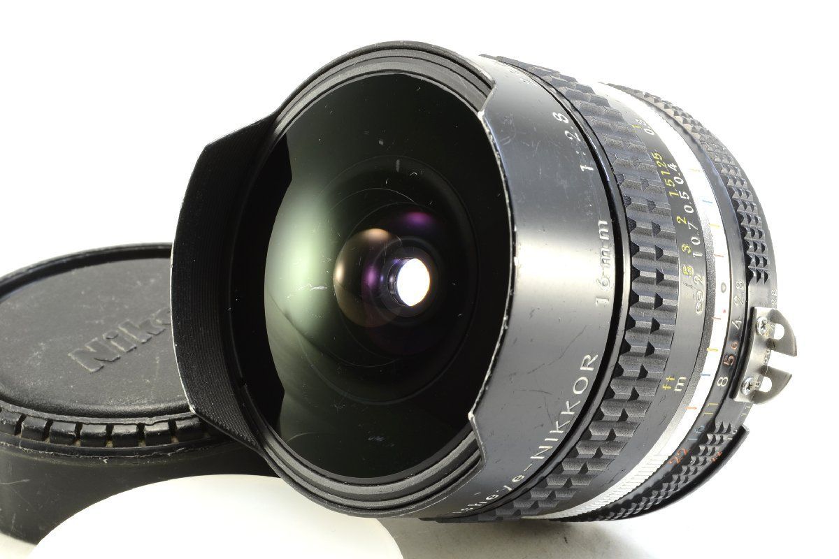 【やや難有】Nikon Ai-S Fisheye NIKKOR 16mm F2.8