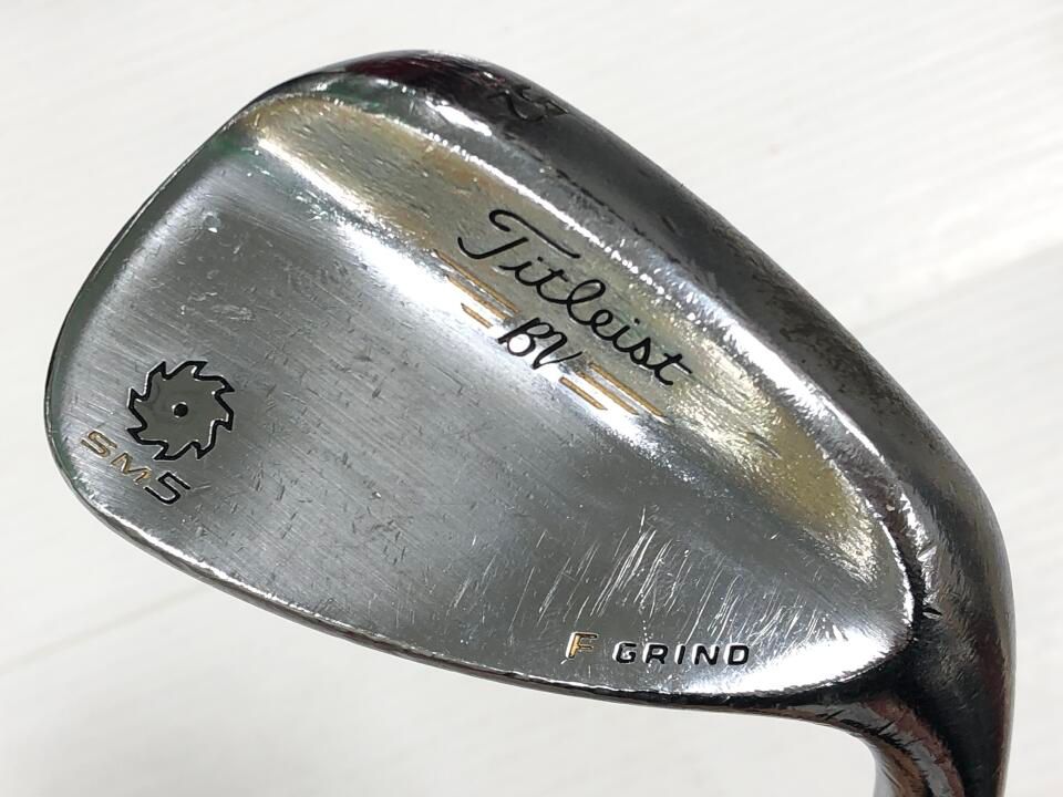 タイトリスト　ボーケイ SM5 ツアークローム　52度　ダイナミックゴールド ツアー イシュー　S200フレックス　ウェッジ　中古【最短即日発送】