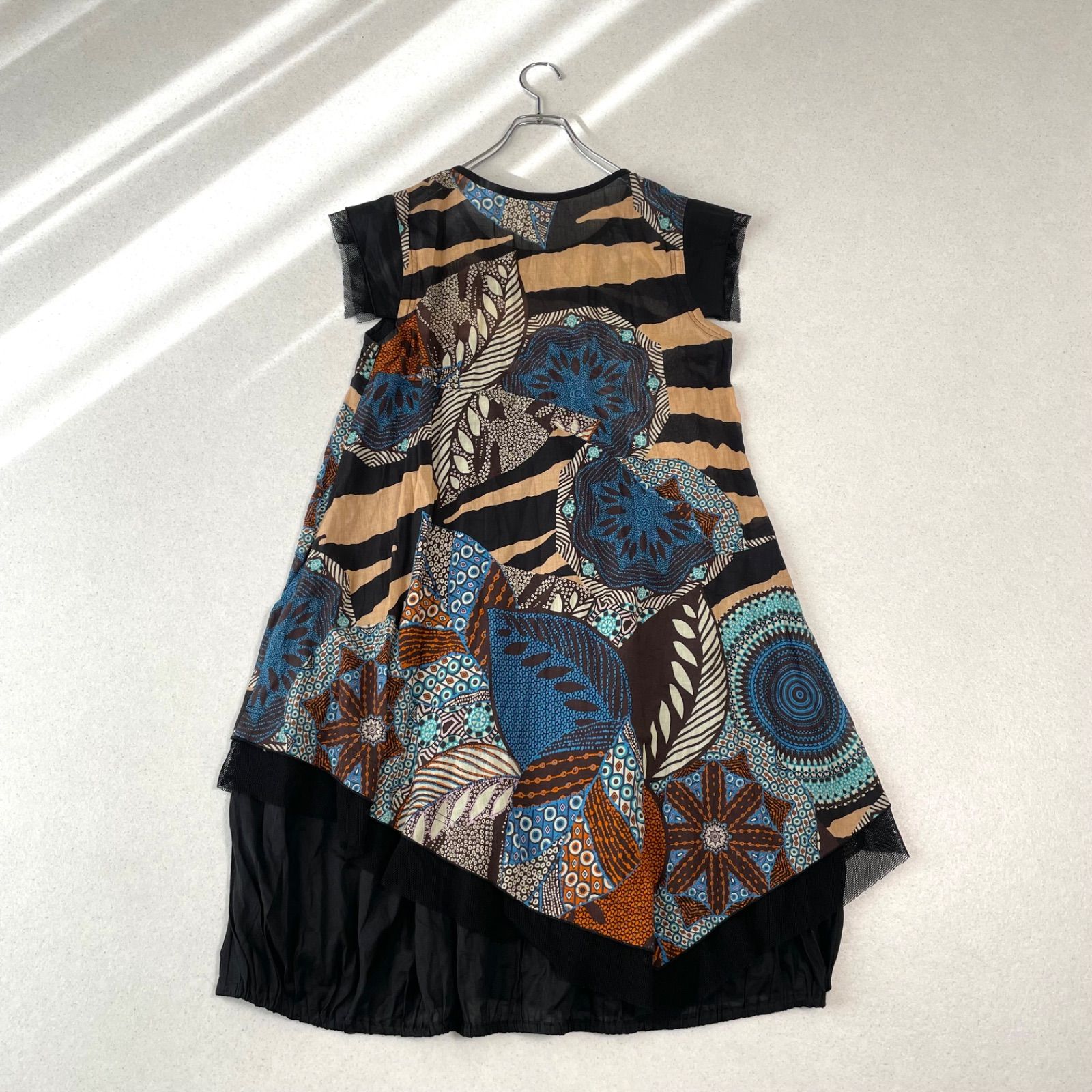 EIKO KONDO エイココンドウ コクーンシルエット チュニックワンピース