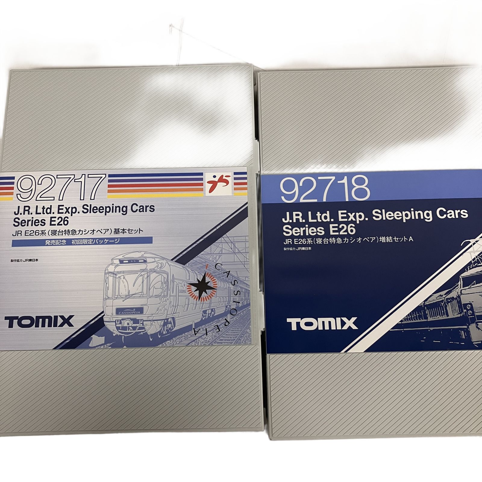 TOMIX 92717 92718 JR E26系 (寝台急行カシオペア) 基本 増結A 8両