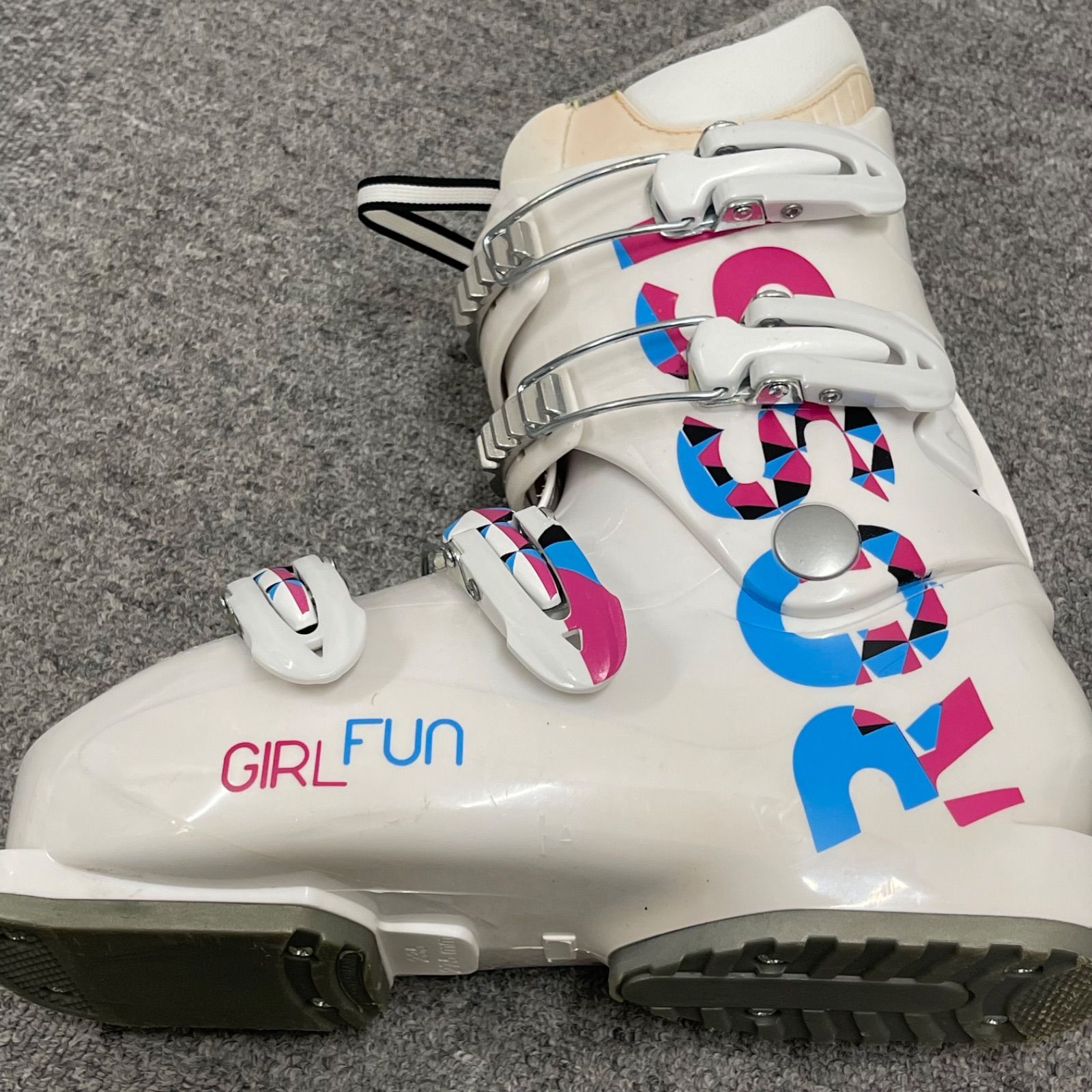 NPA】23.5cm ROSSIGNOL GIRL FUN ロシニョール スキーブーツ - メルカリ