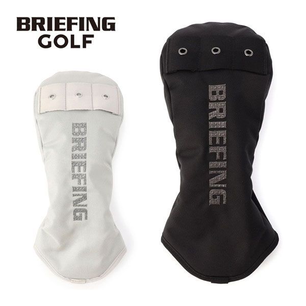 ブリーフィング ゴルフ ドライバー用 ヘッドカバー LLIC メタリック