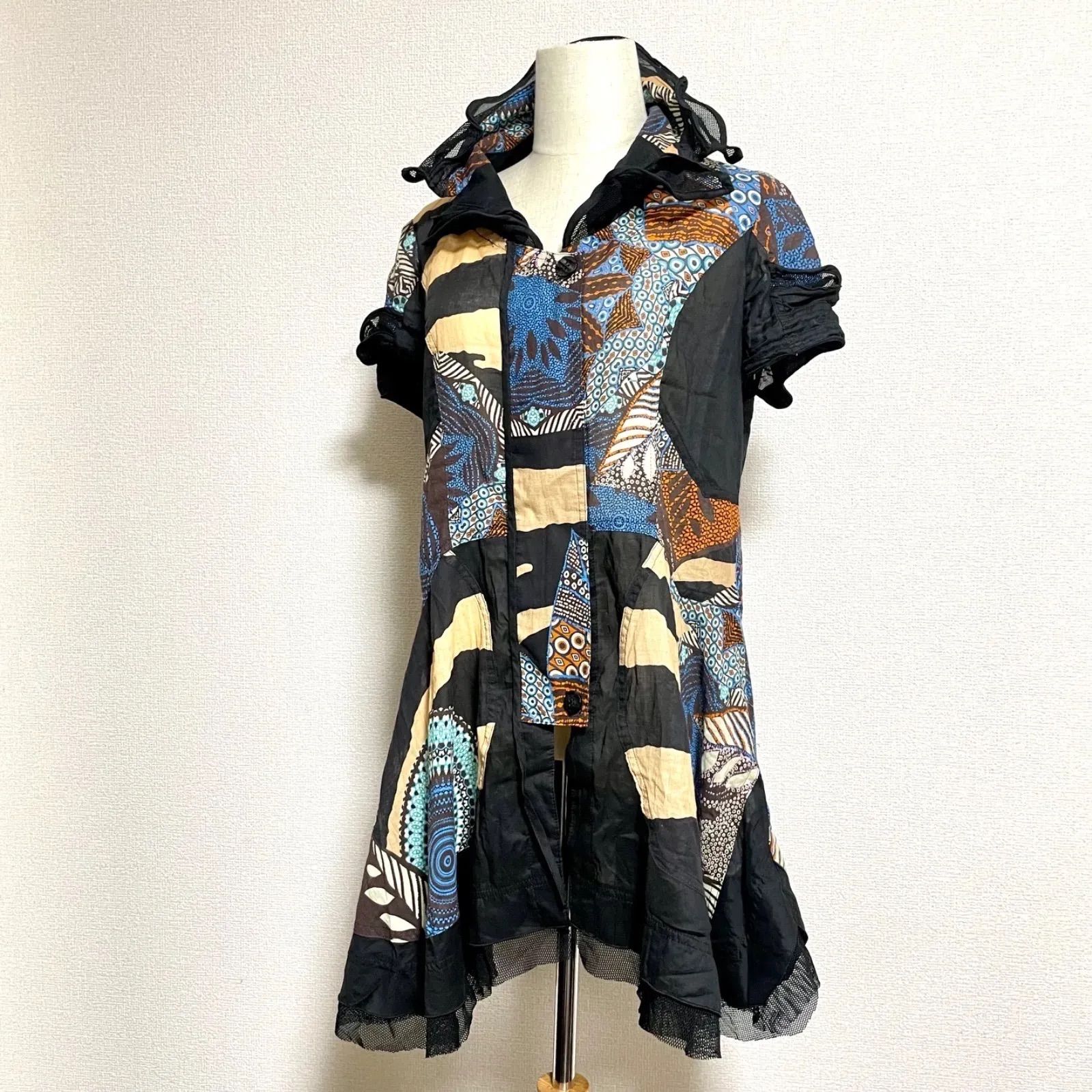 EIKO KONDO エイココンドウ メッシュ ワイヤー パッチワーク 変形 A