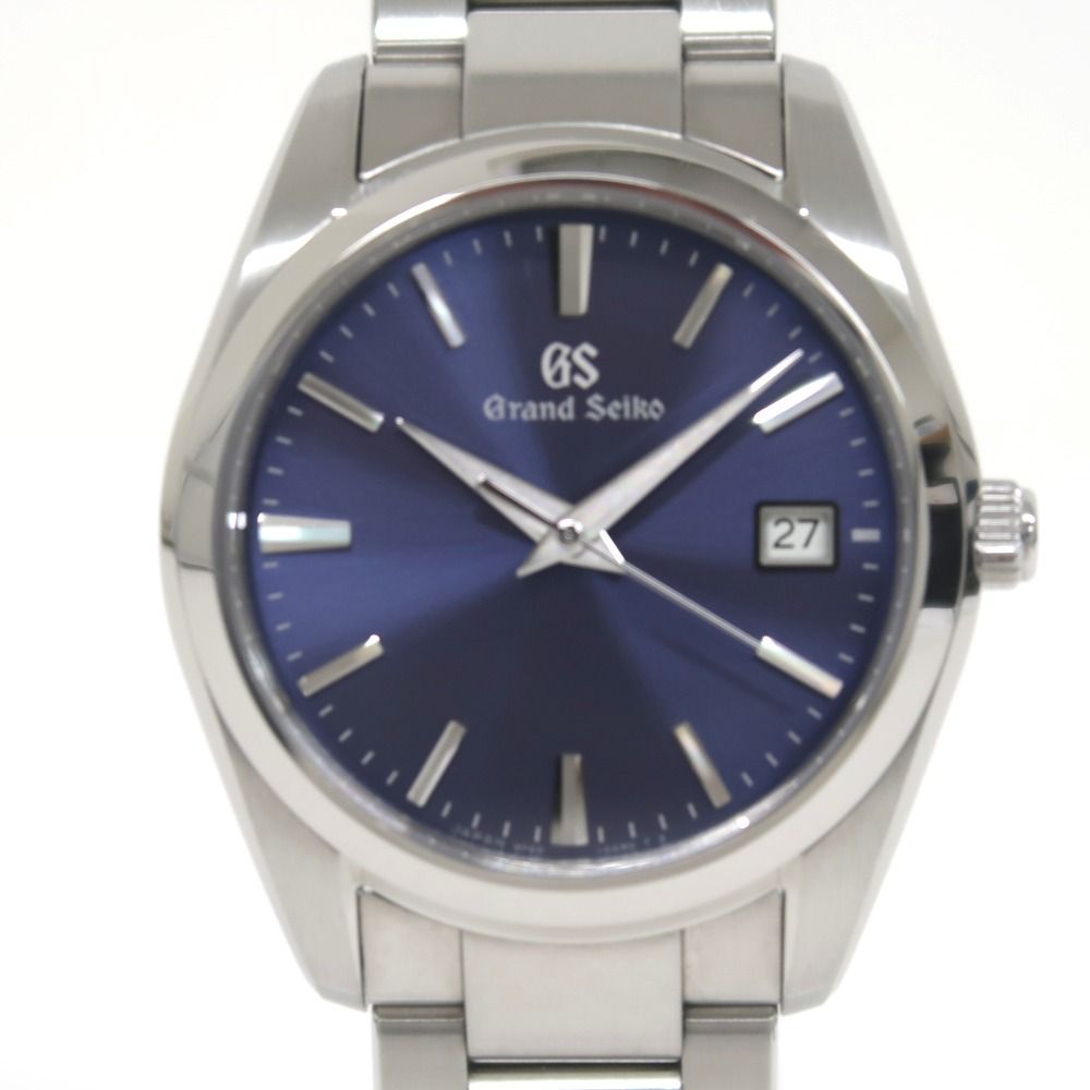 腕時計 グランドセイコー ヘリテージ SBGX 265 クオーツ ブルー文字盤 メンズ