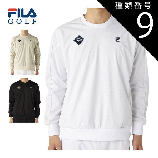 種類9：ホワイト(WT)/L フィラゴルフ SPORTS MIX RELAX LINE バック