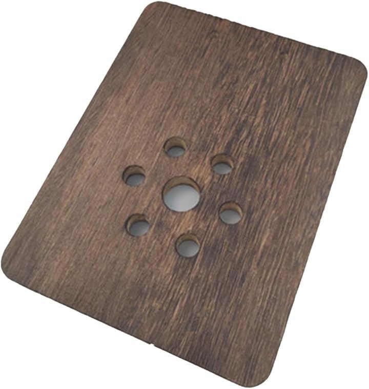 nijimomo 着生板 コウモリラン ビカクシダ 壁掛けプレート 天然木 多肉