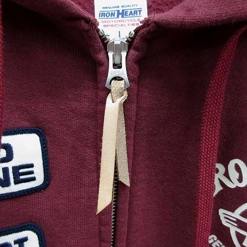 アイアンハート IRON HEART ウルトラヘビースウェット ジップ パーカー