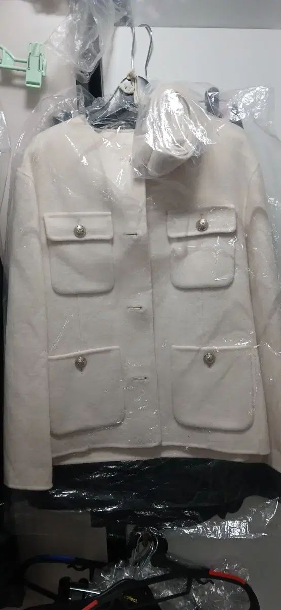 リスト ハンドメイドジャケット アイボリー 55