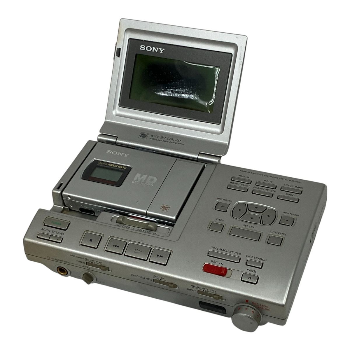 ソニー ポータブルMDレコーダー