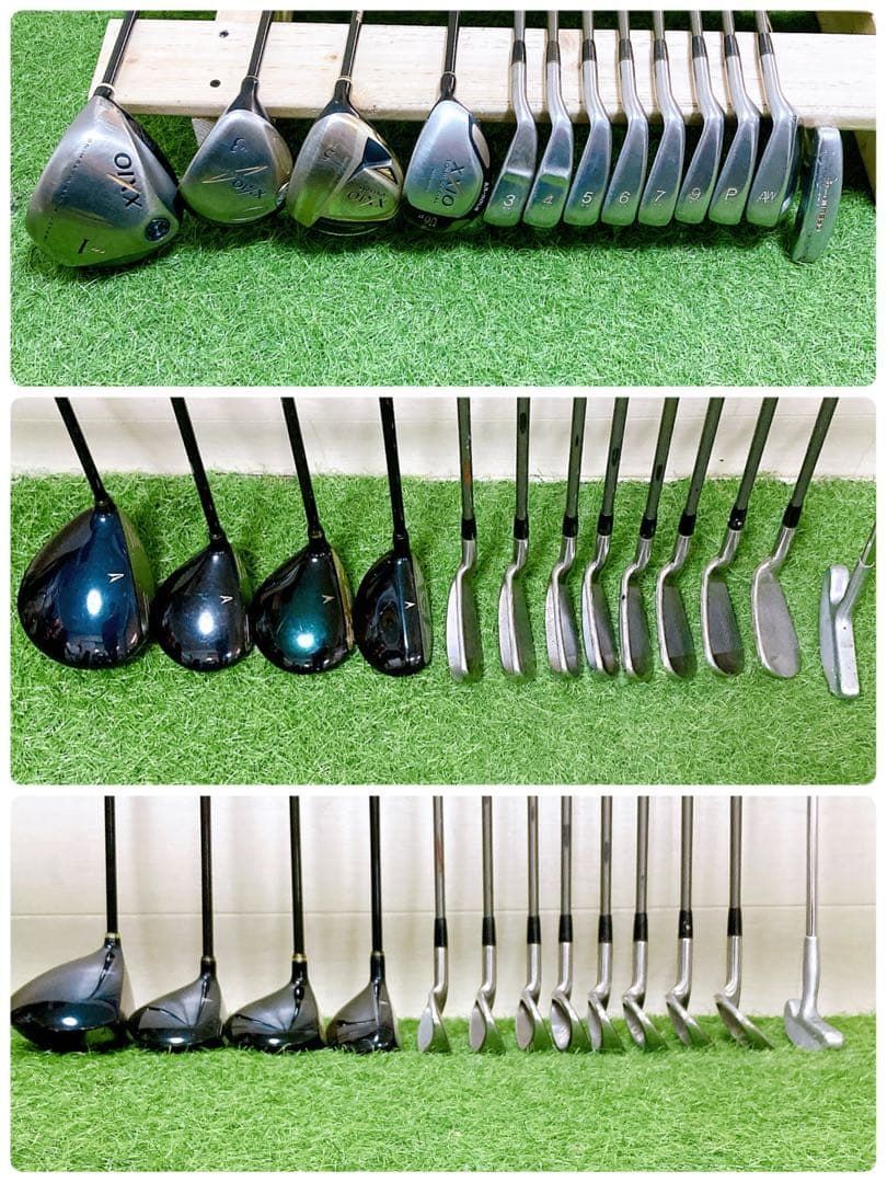 M5.ゼクシオ 初心者オススメ ゴルフクラブ メンズセット 右利き 13本