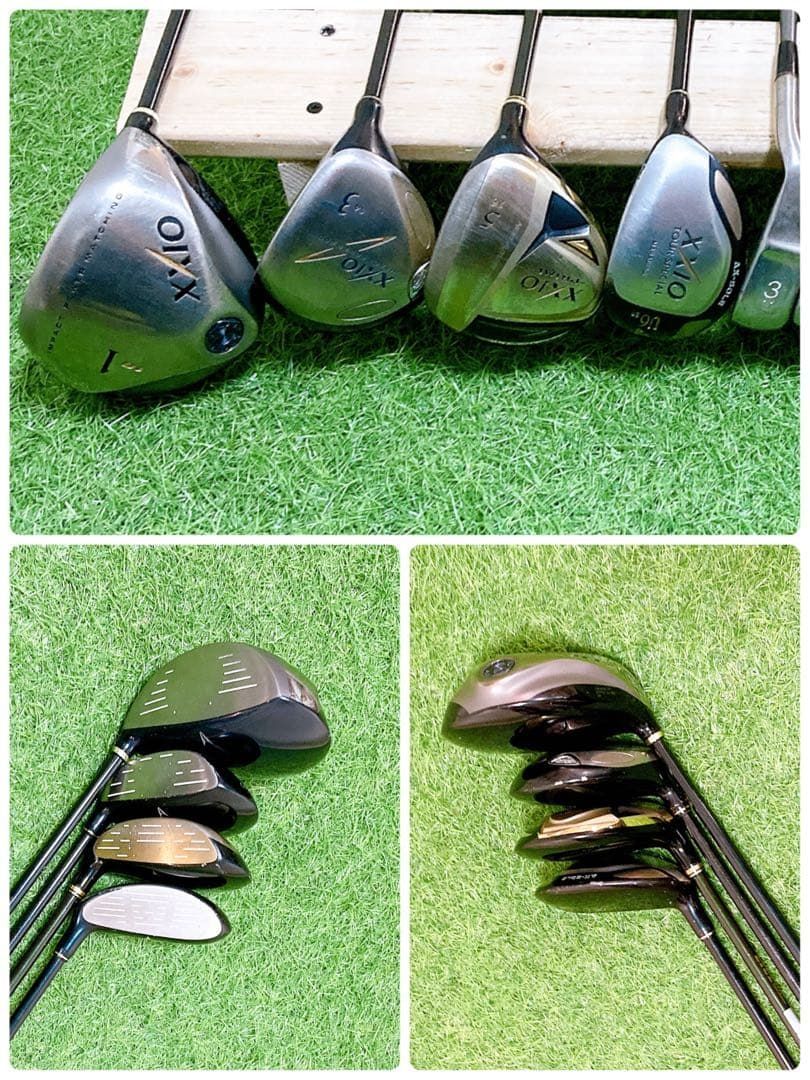 M5.ゼクシオ 初心者オススメ ゴルフクラブ メンズセット 右利き 13本