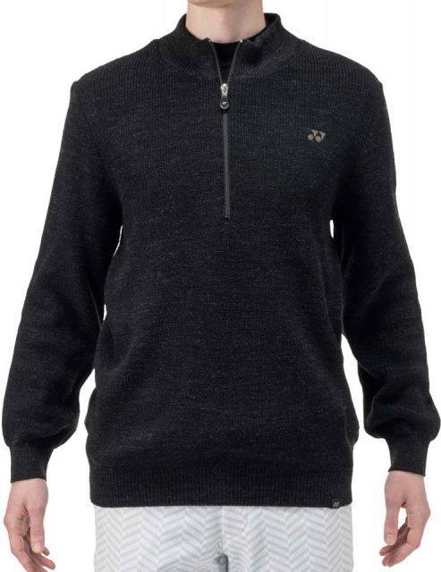 種類7：ブラック(007)/L ヨネックス ハーフジップ セーター ゴルフ