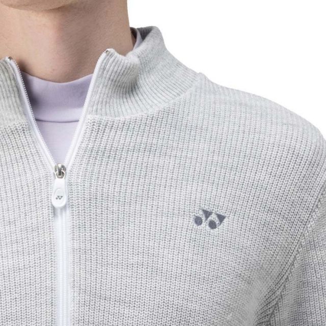 ヨネックス ハーフジップ セーター ゴルフウェア メンズ 2025年秋冬モデル M-3L GWF2067 種類7：ブラック(007)/L ヨネックス ハーフジップ セーター ゴルフ