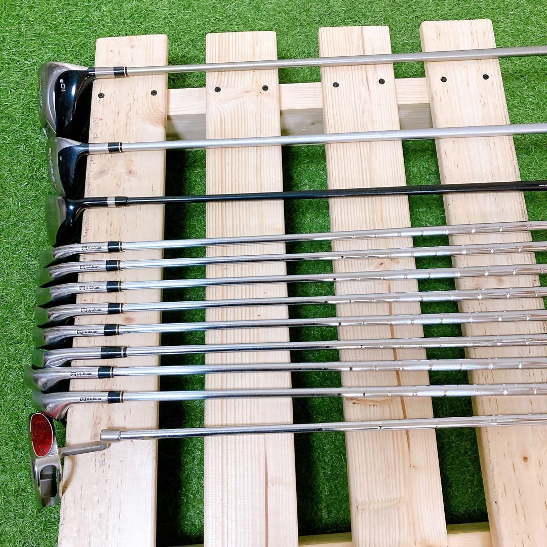 M3.テーラーメイド 初心者オススメ ゴルフクラブ メンズセット 12本 右