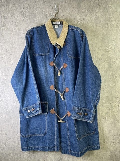 香港製 VENEZIA vitale ｳﾞｪﾈﾁｱ ｳﾞｨﾀｰﾙ ﾃﾞﾆﾑ ﾀﾞｯﾌﾙ ｺｰﾄ ｺｰﾃﾞｭﾛｲ ｳﾞｨﾝﾃｰｼﾞ ﾋﾞﾝﾃｰｼﾞ ｲﾝﾃﾞｨｺﾞ 18 20