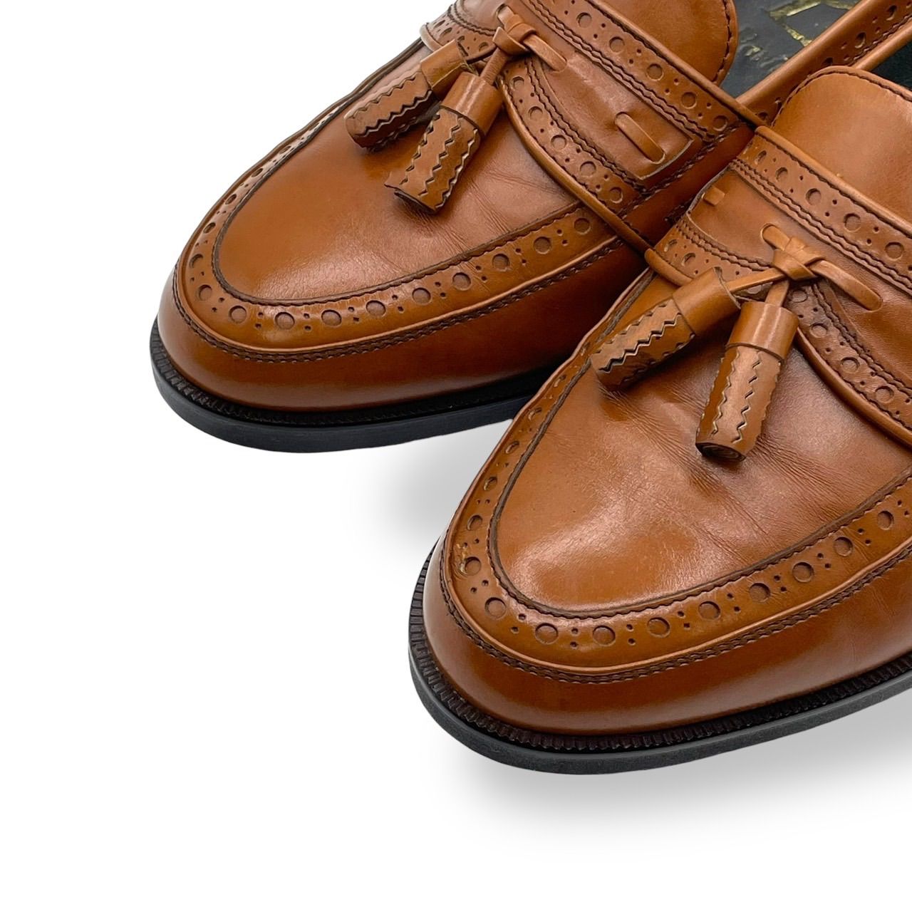 美品 希少 Yves Saint Laurent イヴサンローラン YSL レザーシューズ