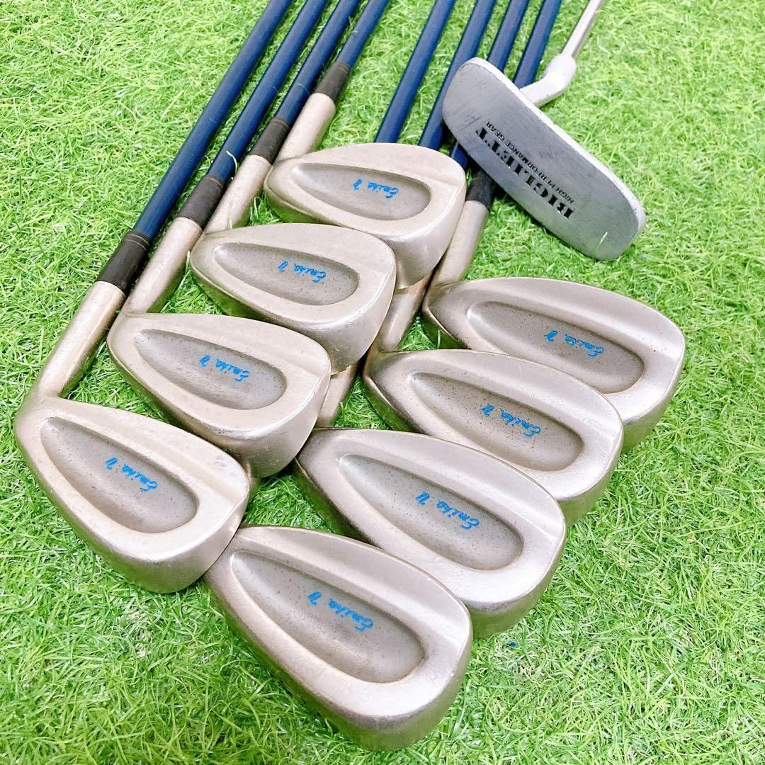 9 ゼクシオ 初心者オススメ ゴルフクラブセット レディース FLEX L