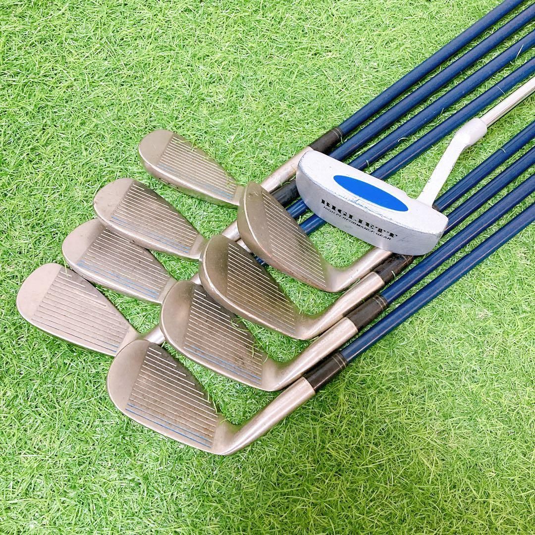 9 ゼクシオ 初心者オススメ ゴルフクラブセット レディース FLEX L