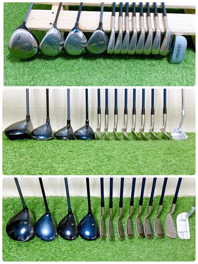 9 ゼクシオ 初心者オススメ ゴルフクラブセット レディース FLEX L