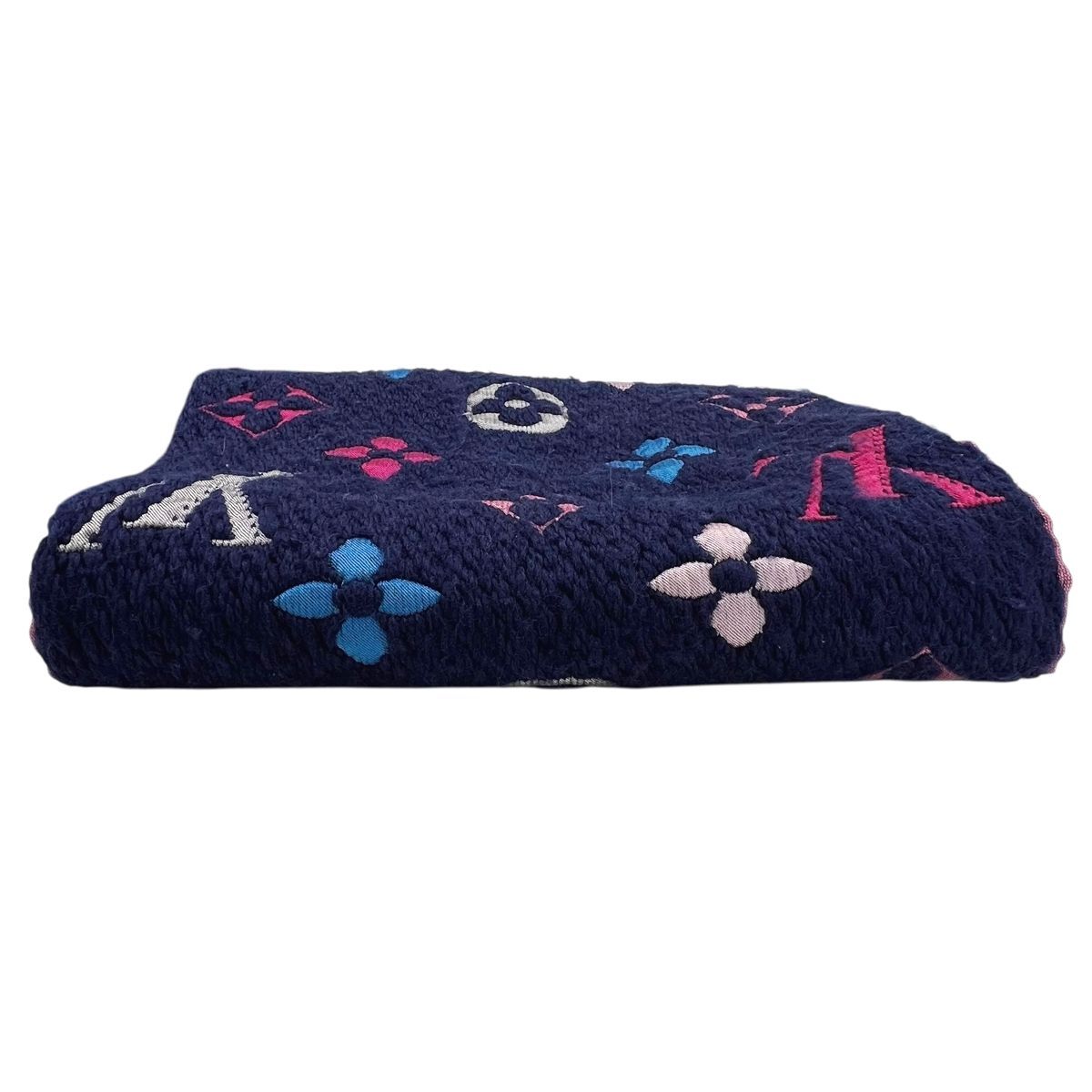 中古】 LOUIS VUITTON ルイ・ヴィトン エシャルプロゴマニア マフラー