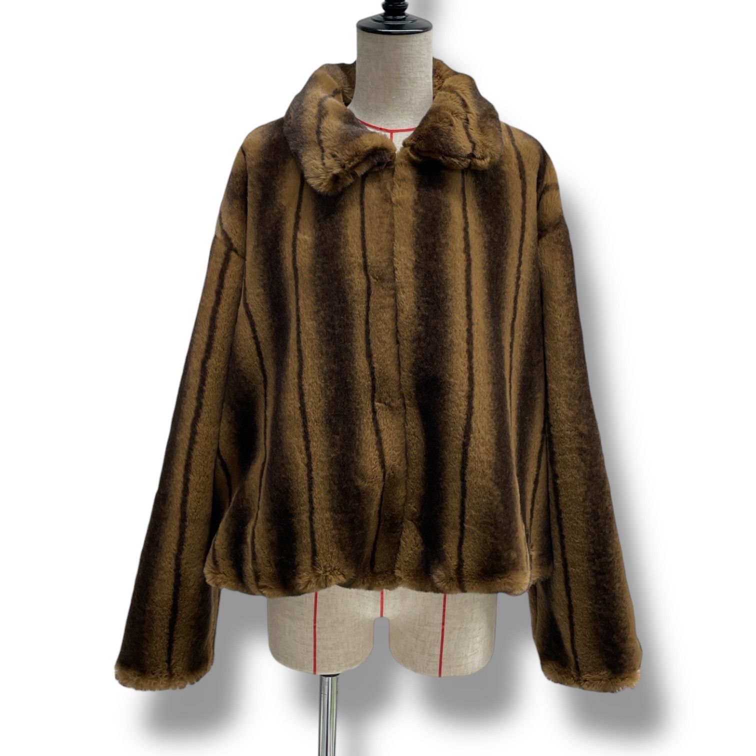 MOUSSY マウジー FAUX FUR スタンドカラージャケット ファーコート