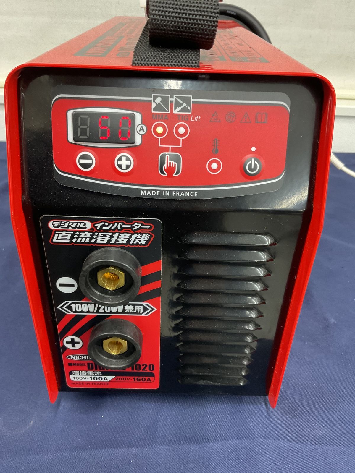 日動 100 V|200 V兼用 デジタルインバーター直流溶接機 DIGITAL-1020