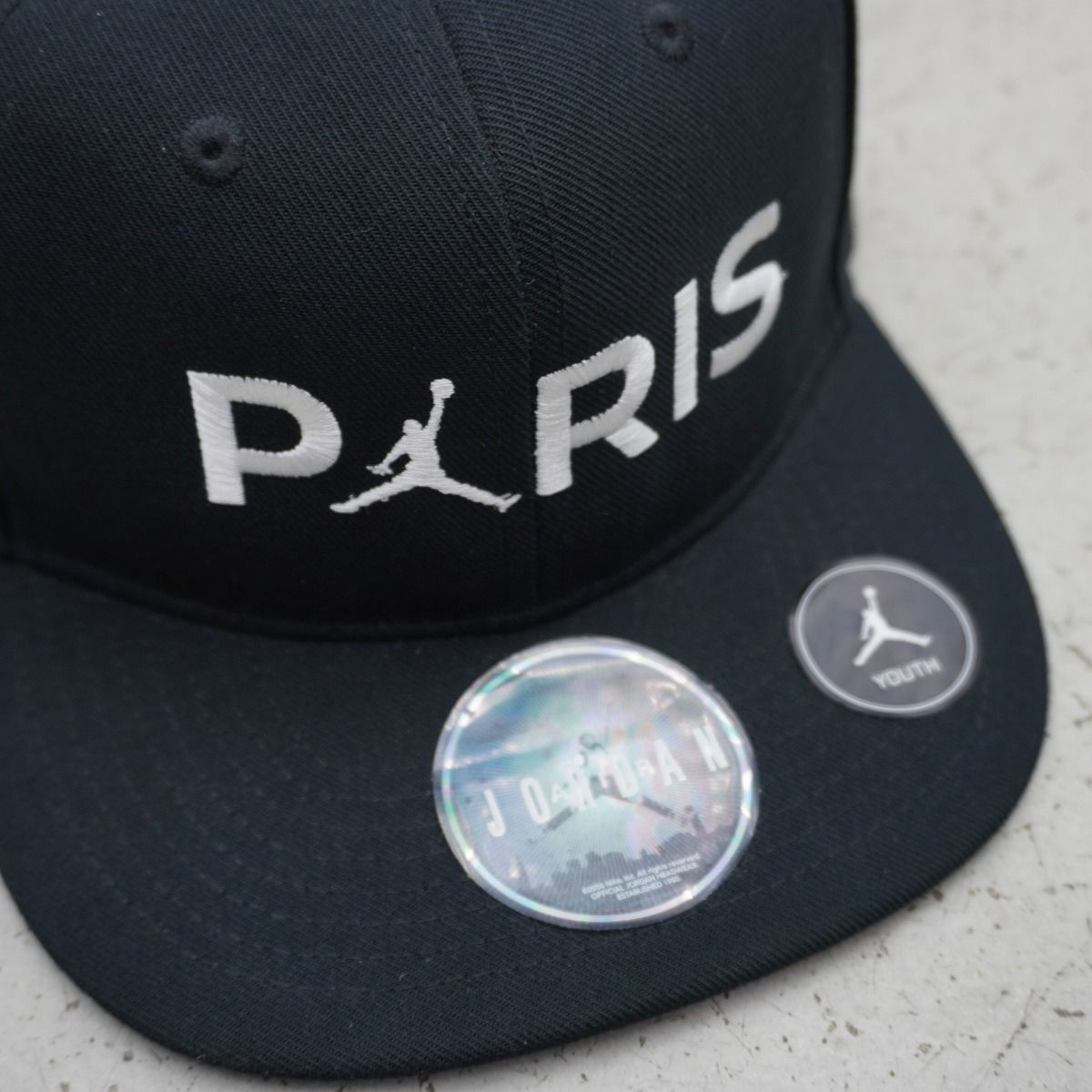 中古品Paris Saint-Germain JORDAN キャップ 黒 - メルカリ JORDAN BRAND ジョーダン ブランド PSG JORDAN