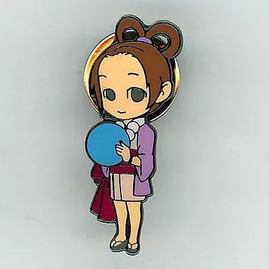 中古】バッジ・ピンズ(キャラクター) 綾里春美 プチキャラver. 逆転
