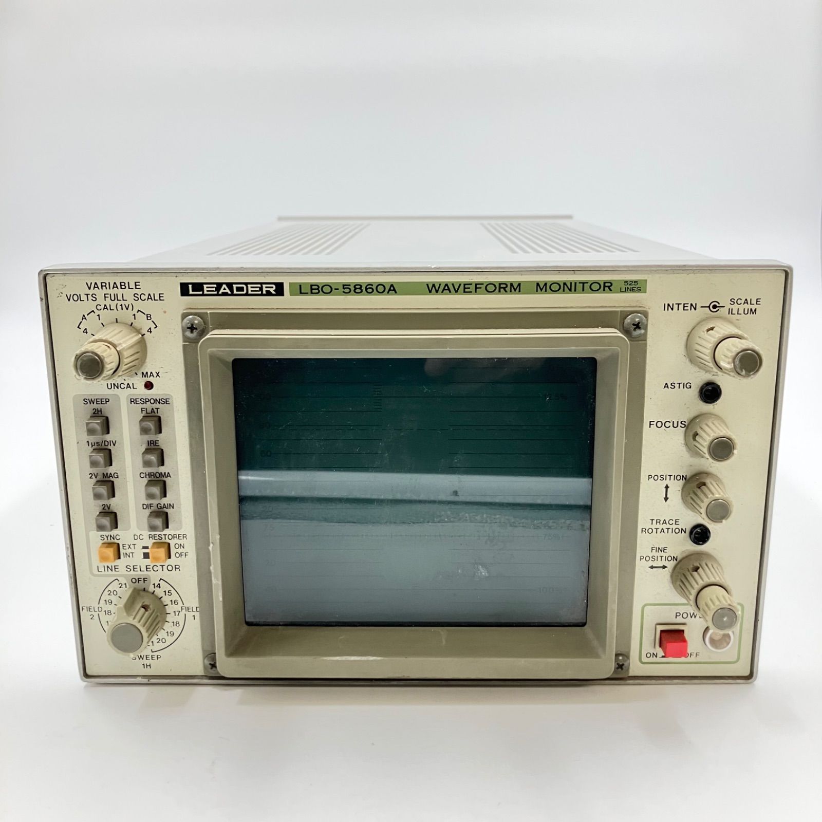 OG 5 Leader LBO-5860 A WAVEFORM MONITOR 波形モニター