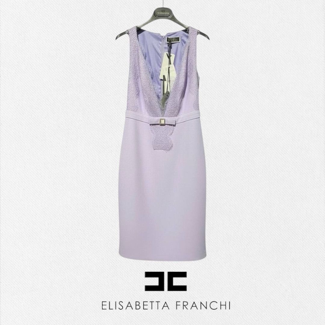 新品エリザベッタフランキ ELISABETTA FRANCHIワンピース 40サイズ