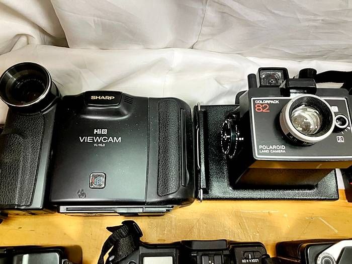 ジャンク 一眼レフ デジカメ フィルムカメラ ポラロイド ビデオカメラ