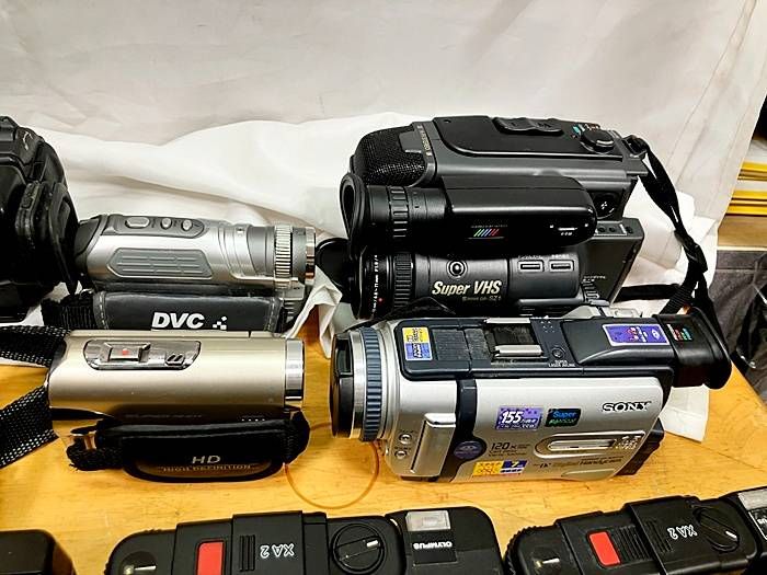 ジャンク 一眼レフ デジカメ フィルムカメラ ポラロイド ビデオカメラ
