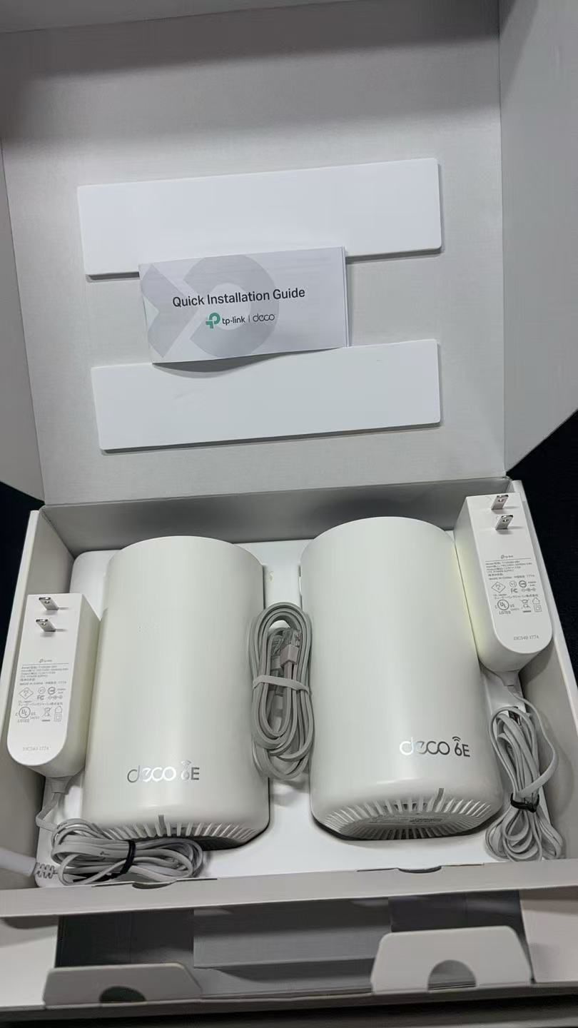 TP-Link Deco XE75 AXE5400 Wi-Fi 6E 2パック //730332 - メルカリ