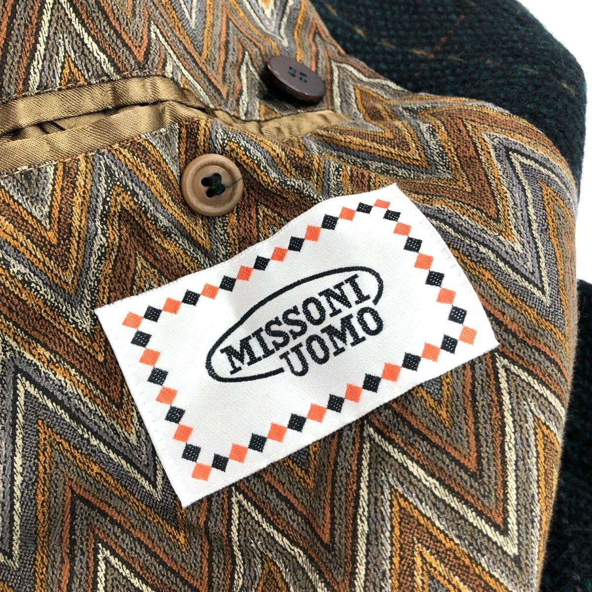 MISSONI ミッソーニ ロングコート サイズ:48 フード付き/ウール